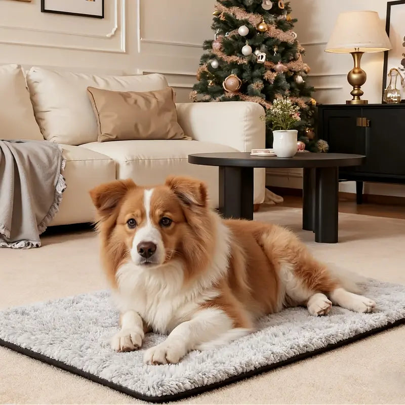 Mora Pets Self-Warming Pet Bed for Cats & Dogs, No Electricity Cat Bed at Home, Ultra Soft Cotton Velvet Thermal Pad for Dogs & Cats, Noiseless Non-Slip No-Electric Heat Safe Winter Mat, Machine Washable